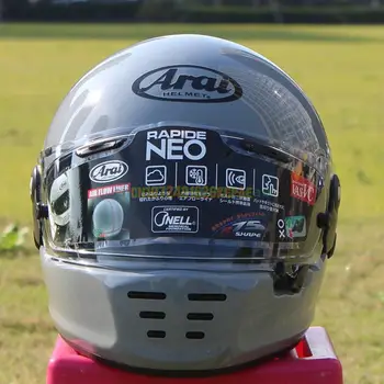 Мотоциклетный шлем из высококачественного стекловолокна NEO retro full face, для отдыха и круизов, защитный шлем для мотоцикла, Capacete ECE