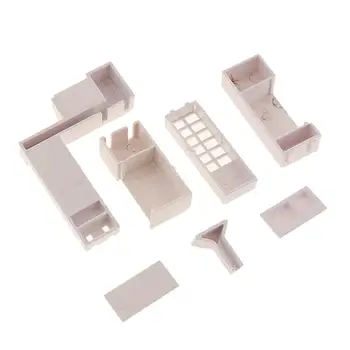 Набор миниатюрной кухонной мебели 1/50 Кухонные Шкафы Игрушка в Подарок