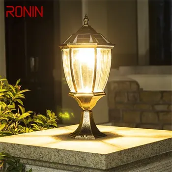 Наружный солнечный настенный светильник RONIN, светодиодный Водонепроницаемый IP65, Столб, светильники для дома, сада, двора