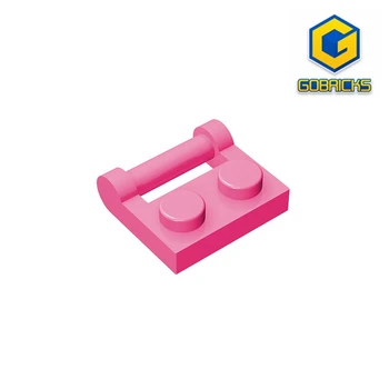 Пластина Gobricks GDS-645 1X2 Вт. Ручка 3,18 совместима с детскими строительными блоками lego 48336 