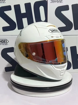 Шлем SHOEI X14 Жемчужно-Белый Шлем Полнолицевой Гоночный Мотоциклетный Шлем Casco De Motocicle ECE